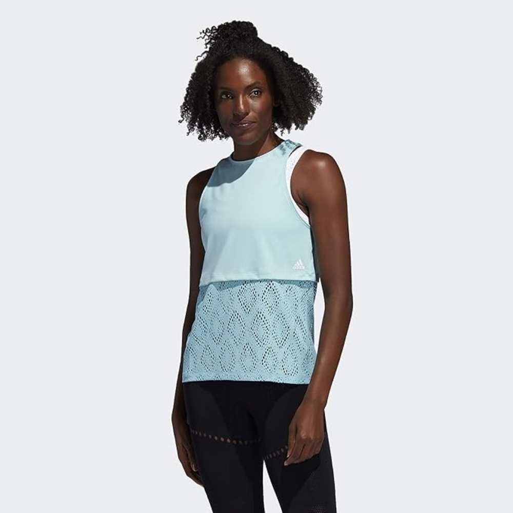 Adidas PrimeBlue Tank With Mesh